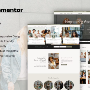 Femmous - Modern Feminine Blog Elementor Template Kit