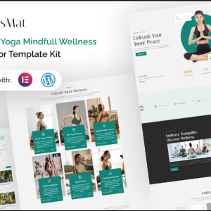 BlissMat - Yoga & Wellness Elementor Template Kit