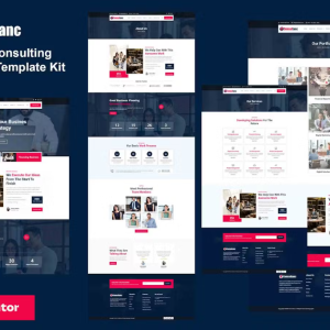 Consultanc - Business Consulting Elementor Template Kit