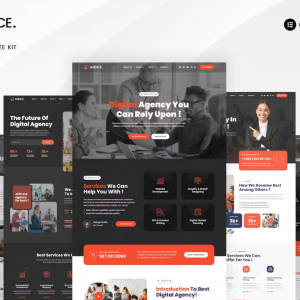 Agence - Digital Agency Elementor Pro Template Kit