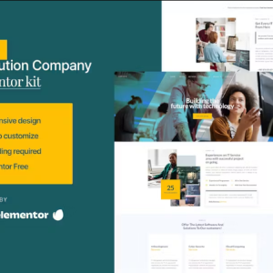 Orion - IT Solution & Service Elementor Template Kit