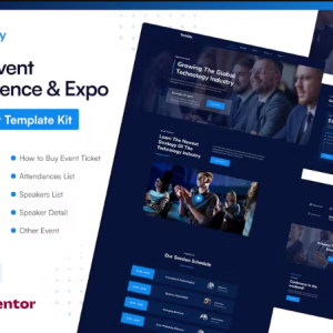 TechSly - Tech Event Conference & Expo Elementor Pro Template Kit