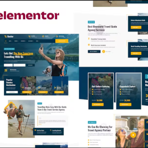 Buster - Tour Guide & Travel Agency Elementor Pro Template Kit