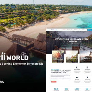 Yatriiworld – Travel & Tours Booking Elementor Template Kit