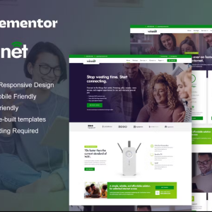WinNet - Broadband & Internet Service Provider Elementor Template Kit