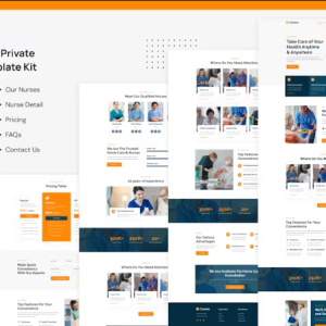 Carene - Home Care & Private Nursing Services Elementor Pro Template Kit