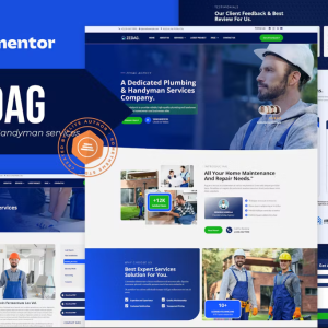 Zedag - Plumber & Handyman Services Elementor Pro Template Kit