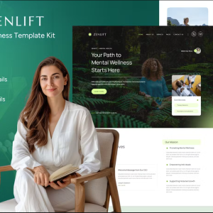 Zenlift - Mental Health Clinic & Consultation Elementor Template Kit
