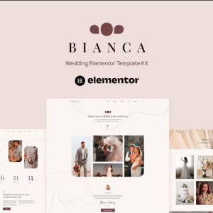 Bianca - Wedding Elementor Template Kit