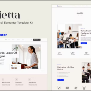 Arietta - Music School Elementor Template Kit