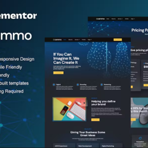 Cammo - Creative Agency Services Elementor Template Kit