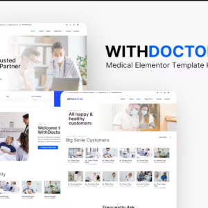 WithDoctor - Medical Elementor Template Kit