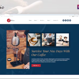 Cedric - Coffee & Beverages Elementor Template Kit