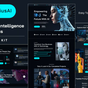 BraviusAI – AI & Robotics Elementor Template Kit