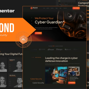 Beyond - IT & Cyber Security Elementor Template Kit