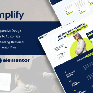 Amplify - Digital Marketing Agency Elementor Template Kit