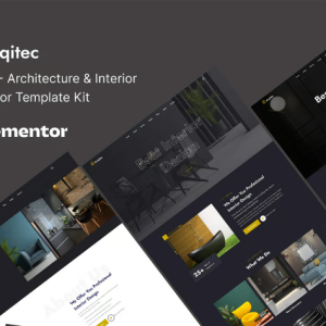 Arqitec - Architecture & Interior Elementor Template Kit