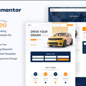 Carveo - Car Rental Elementor Template Kit