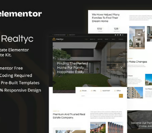 Realtyc - Real Estate Elementor Template Kit