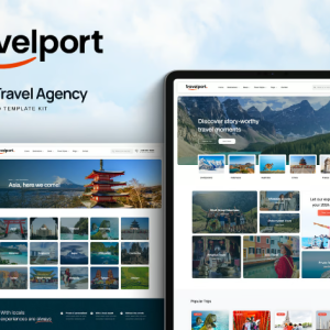 Travelport - Tour & Travel Agency Elementor Pro Template Kit