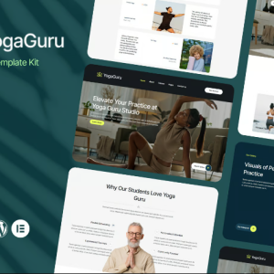 YogaGuru - Yoga Teacher & Studio Elementor Template Kits