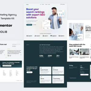 Algo - SEO & Marketing Agency Elementor Template Kit