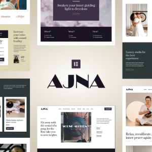 Ajna - Sound Healing & Music Therapy Elementor Pro Template Kit