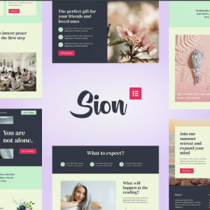Sion - Psychic Medium Elementor Template Kit