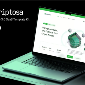 Kriptosa - Web3 SaaS Elementor Template Kit