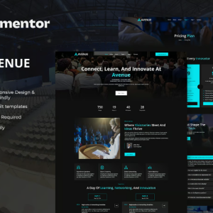 Avenue - Event & Conference Elementor Template Kit