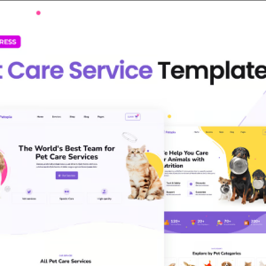 Petopia – Pet Care Service Elementor Template Kit