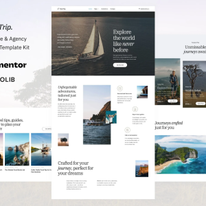 NextTrip - Travel Guide & Agency Elementor Template Kit