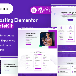 TrueLink - Web Hosting Elementor Template Kit