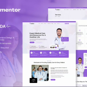 Avida - Health & Medical Elementor Template Kit