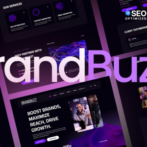 BrandBuzz - Digital Agency Elementor Kit