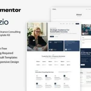 Bizio - Business and Finance Consulting Elementor Template Kit
