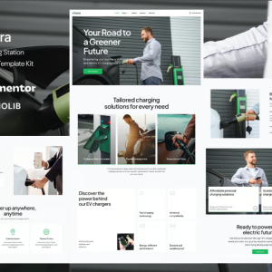 Electra - EV Charging Station Elementor Template Kit