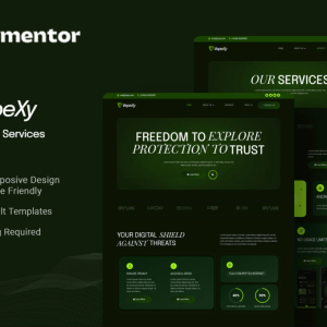Vepexy - Proxy & VPN Services Elementor Template Kit