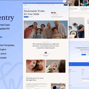 Dentry - Dentist & Dental Care Elementor Template Kit