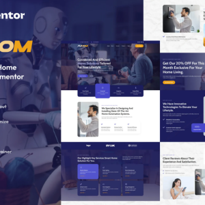 Auhom - Smart Home Automation Elementor Template Kit