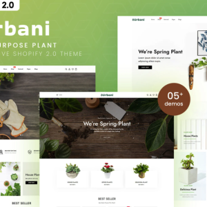 Urbani - MultiPurpose Plant Store Shopify 2.0 Them