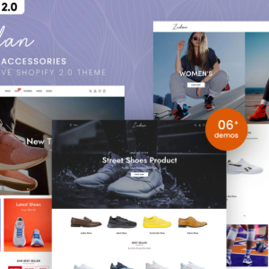 Zudan - Shoes & Accessories Shopify 2.0 Theme