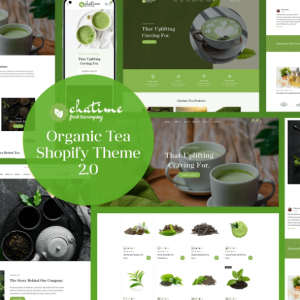 Chatime - Matcha & Organic Tea Store Shopify Theme