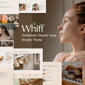 Whiff - Handmade Organic Soap Shopify Theme