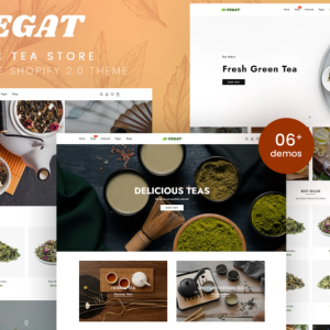Tegat - Organic Tea Store Shopify 2.0 Theme