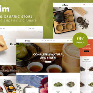Teim - Tea Shop & Organic Store Shopify 2.0 Theme
