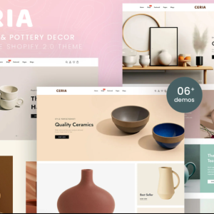 Ceria - Ceramics & Pottery Decor Shopify 2.0 Theme