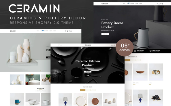 Ceramin - Ceramics & Pottery Decor Shopify Theme