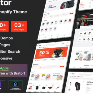 Brator - Auto Parts Shopify Theme