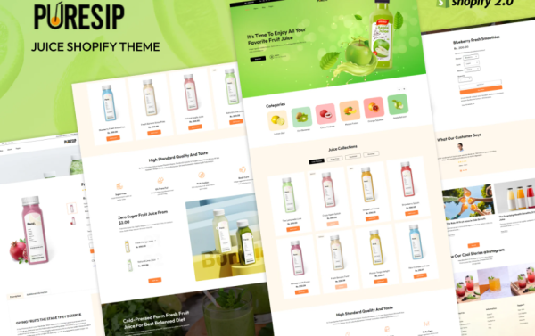 Puresip - Diet Nutrition Products, Juice Store